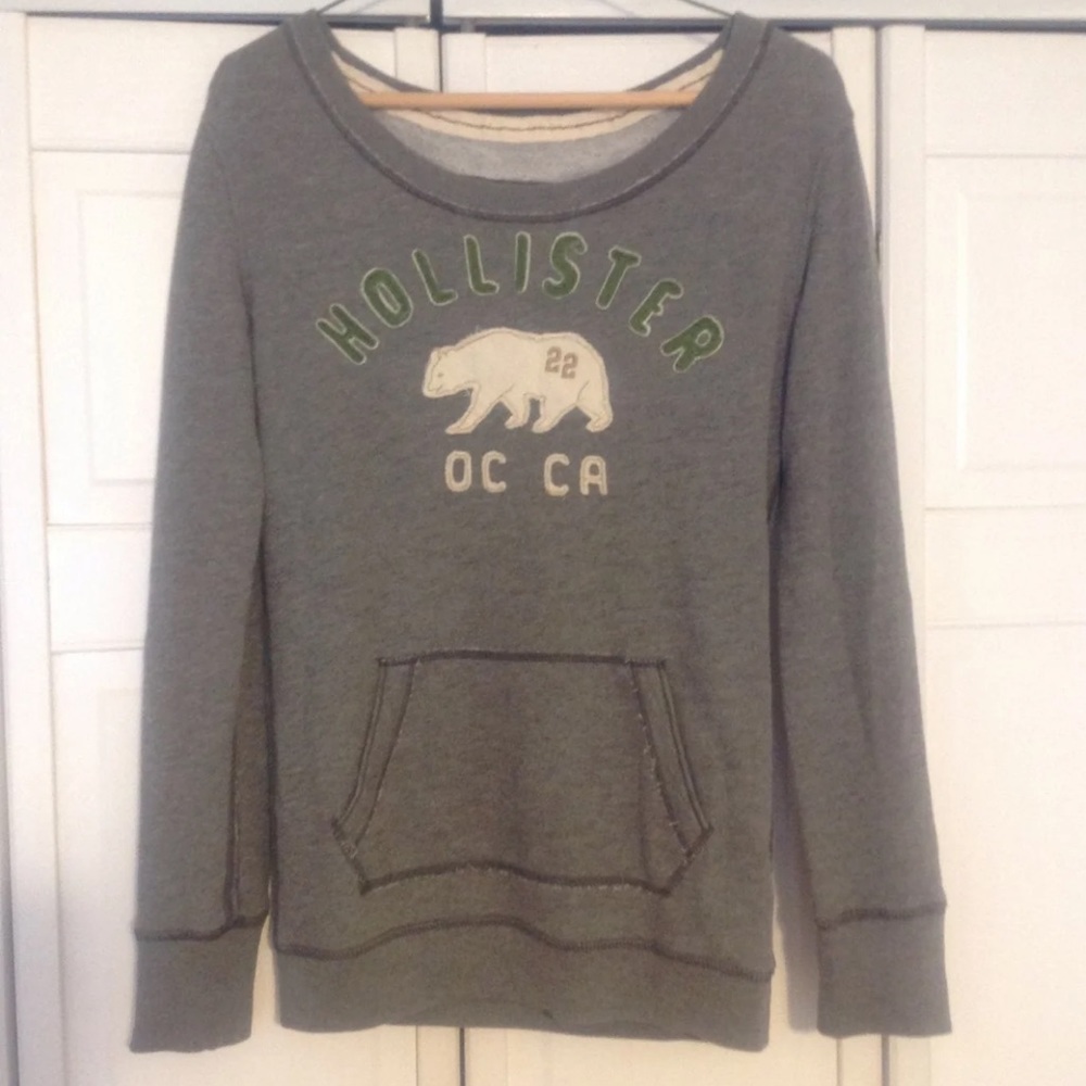 Grey Hollister Pullover